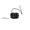 Dv8 Offroad UNIVERSAL 3 INCH FLUSH MOUNT CUBE LIGHT FLOOD PATTERN 40W 4800 LUMENS SOLD IN SINGLES BE3FMW40W